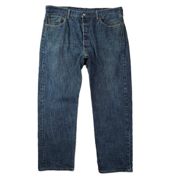Levi's Other - Levi's 501 XX Button Fly Denim Jeans Men's 40x32 (38x28) Blue Distressed
